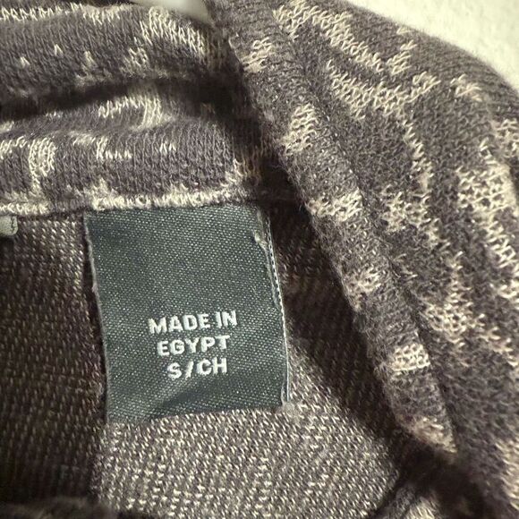 Eddie Bauer women’s small one/4 zip abstract floral pullover ￼ - Picture 4 of 5